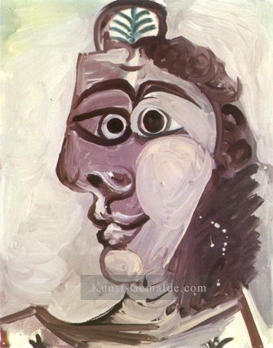Tete Frau 3 1971 kubist Pablo Picasso Ölgemälde